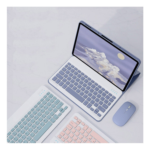 Funda+teclado+ratón Para Lenovo Tab M10 Plus(3rd Gen)10.6