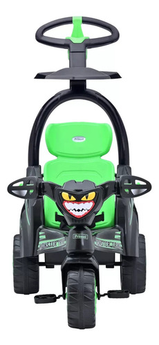 Triciclo Push Car Prinsel Super Trike Monster 2 En 1 Color Unisex Monster
