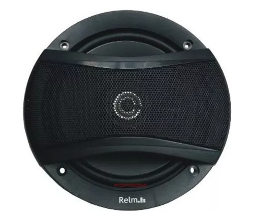 Par Alto Falante 6 Alta Qualidade Coaxial Relm Audio 120rms Cor Preto