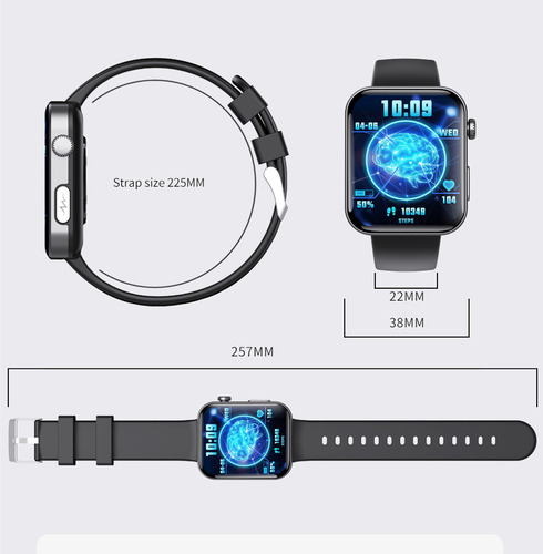 Relógio Inteligente F300 Outdoor Bluetooth Call Sports Fitne