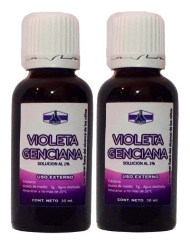 Violeta Genciana Pack 2 Unidades 30 Ml. C/u