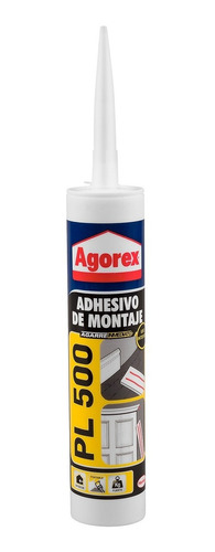 Pegamento Adhesivo De Montaje Agorex 370 Gr.