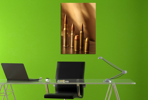 Vinilo Decorativo 60x90cm Armas Milicia Combate Guerra M11