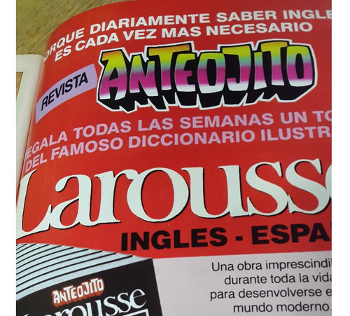 Revista Ser Padres Hoy Nº 33 Octubre 1991 Larousse Ferrer