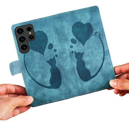 Funda De Teléfono De Cuero Para Samsung Galaxy A54 A34 A24 A