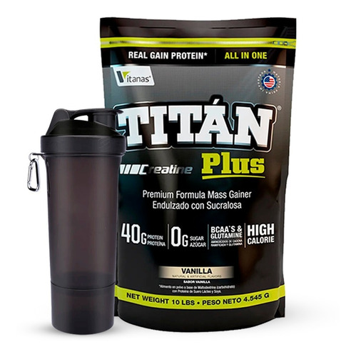 Titan Plus Proteina 10lb  Volume - Unidad a $222000