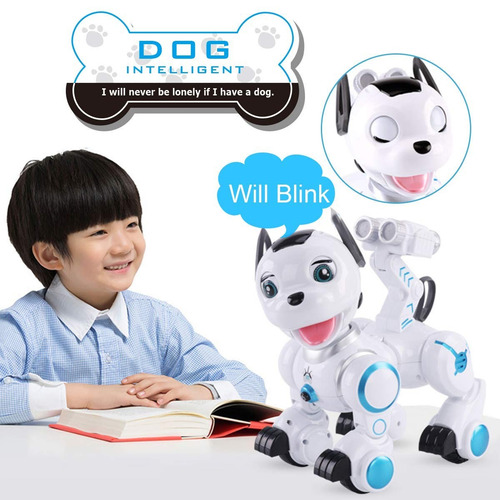 Fisca Control Remoto Rc Perro Robótico Interactivo Inteligen