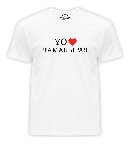 Playera Yo Amo Tamaulipas Corazón Souvenir T-shirt