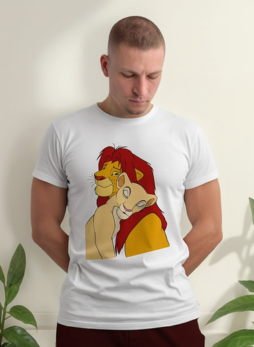 Playera Jh El Rey Leon Simba Nala P24
