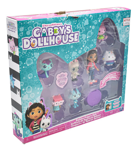 Gabbys Dollhouse Conjunto 8 Figuras Spin Master Cd