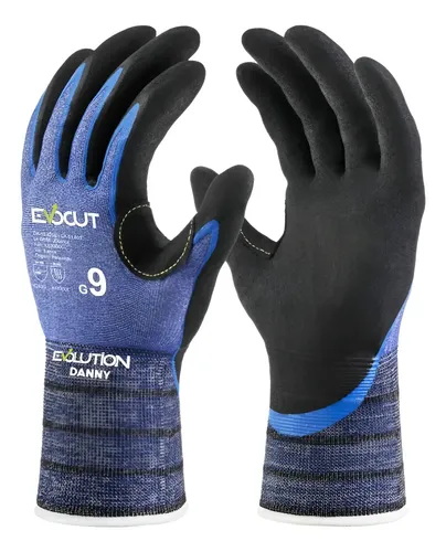 Luva Segurança Danny Evocut Térmica Da13420e Ca 51833 Cor Azul