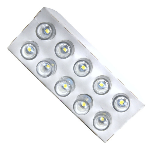Lâmpada De Led Esmagada Pingão Grande 24v Branca Caixa 10 Un