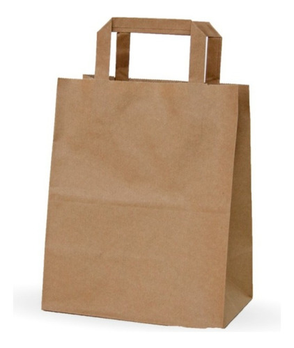 Bolsa Kraft Con Asa 5kg, Caja X 250unid