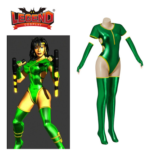 Juego De Cosplay Black Orchid Killer Instinct B. Orchid Cosp
