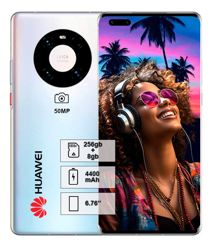 Celular Huawei Mate 40 Pro 256gb 8gb Ram (Reacondicionado)