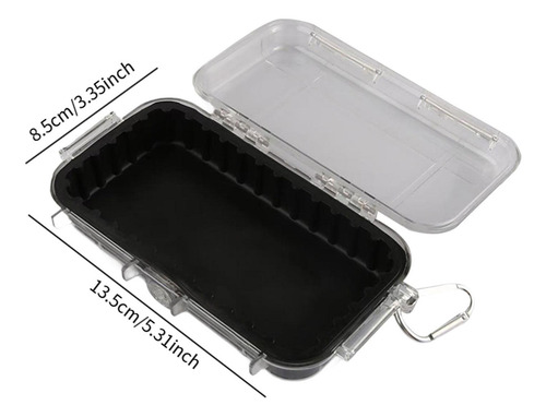 Caja De Almacenamiento Sellada A Prueba De Agua, Negro