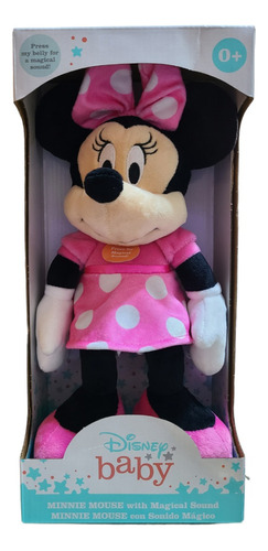 Peluche Minnie Mouse Kids Prefered  Disney Rosado Tamaño 32