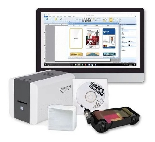 Impresora De Tarjetas De Pvc Idp Smart 21 Promocion