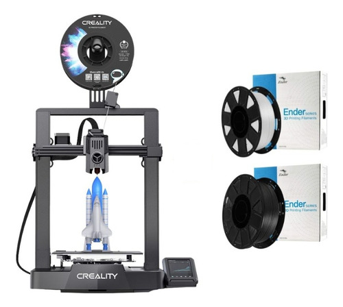 Ender-3 V3 Ke Creality + 2 Filamentos Pla Marca Ender