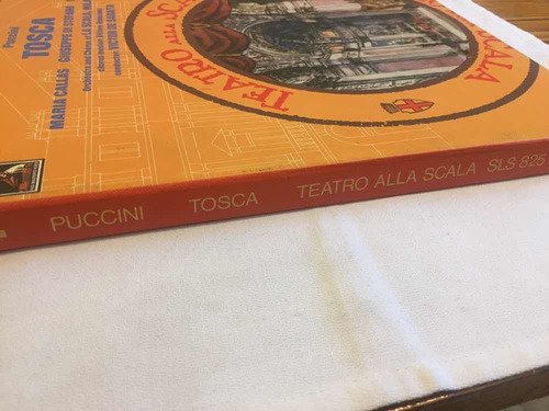 Teatro Alla Scala Tosca Callas Di Stefano Disco Vinilo Lp (Usado)