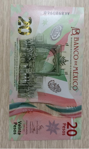 Billetes Conmemorativos 20 Pesos Mexicanos