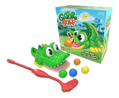 Juguete  Mini Golf Cocodrilo Para Niños Gator Golf Navidad 