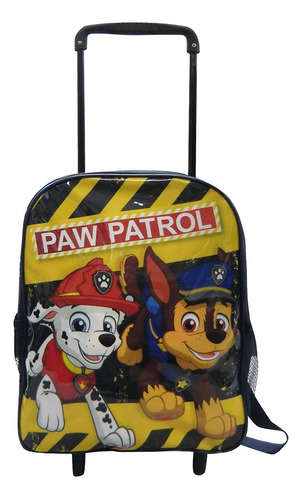 Mochila Carrito Paw Patrol Friends Infantil - Que Regalo