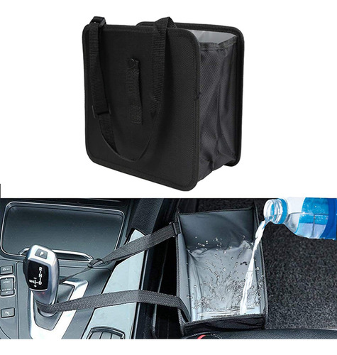 Bolsa Basura Plegable Para Colgar Coche Impermeable Cesta