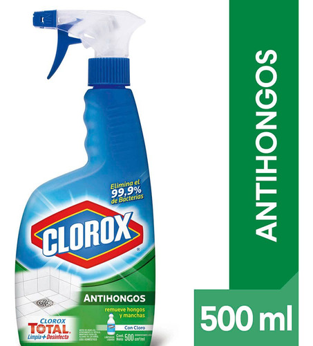 Limpiador De Baño Clorox Antihongos 500 Ml