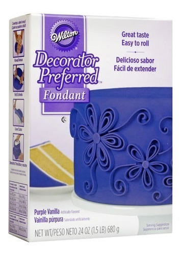 Fondant Purpura Wilton 710-2310