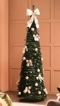Comprar Arbol De Navidad Desplegable 3 Colores Incluye Luces Y Bolas