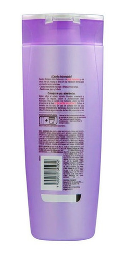 Imagen 5 de 8 de Shampoo Hidratación Hialurónico Elvive L'oréal 400ml