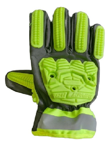 Guantes Vaqueta Anti Shock Alto Impacto Protección Reforzado