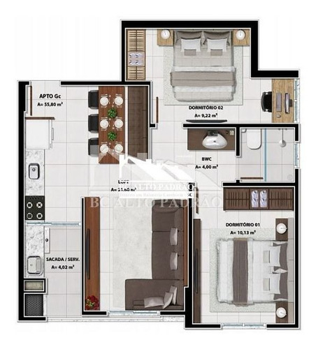 Imagem 8 de 30 de Apartamento No Edifício North Brava - 1227
