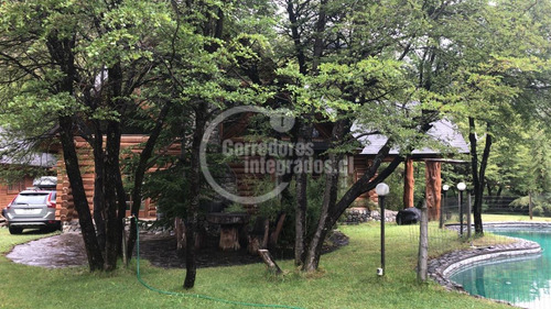 Espectacular Log House En Las Termas De Chillan.