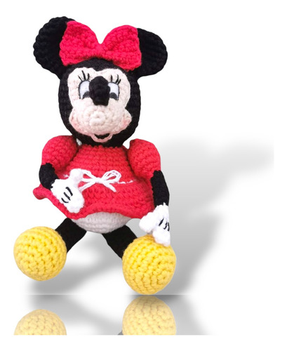 Amigurumi Tejido A Crochet Personaje Mimi Mouse