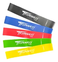 Comprar Bandas Ligas Elásticas Resistencia Set X 5 Fitness Yoga Gym