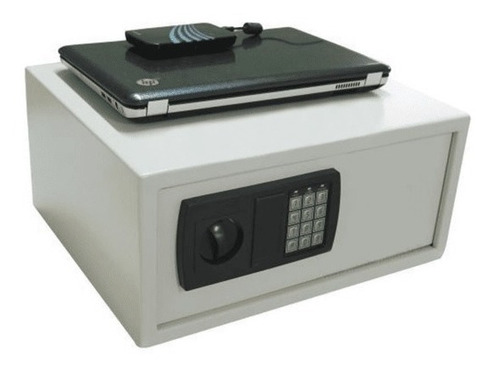 Caja Fuerte Digital Tamaño Apto Notebook, Llave Manual