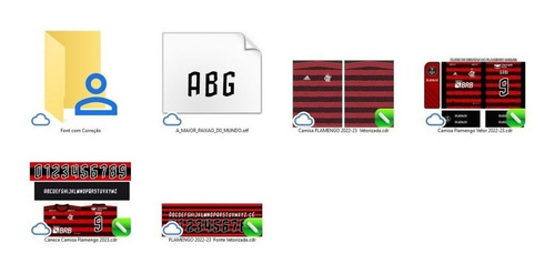Vetor Font Camisa Flamengo 2022-23 +brinde Arte Caneca