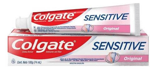3 Pzas Crema Dental Colgate Sensitive Original 74 Ml