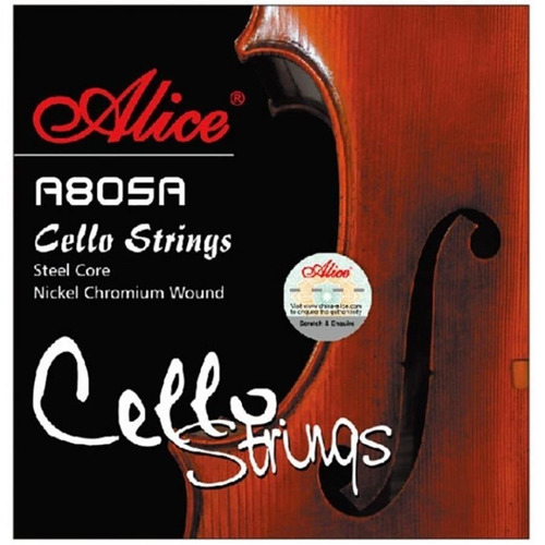 Encordado De Cello 3/4 Alice A805a