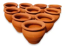 Comprar Maceteros De Greda (jardineras) Pack 10 Unid. Pomaire Online