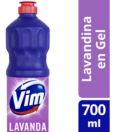 Lavandina En Gel Vim Lavanda Prevencion Sarro X 700 Ml