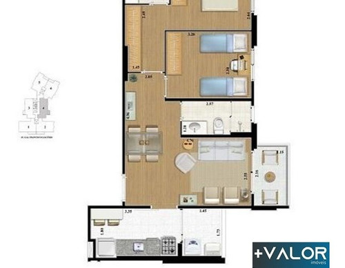 Imagem 27 de 27 de Residencial Home Flex - Apartamento Santos Gonzaga - Go775 - 32392820
