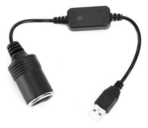 Interfaz Usb Cable Alimentación Enchufe Encendedor Coche 12v