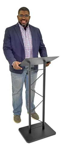 Lectern Portátil Grande Kml7b, Atril De Iglesia De Pie...