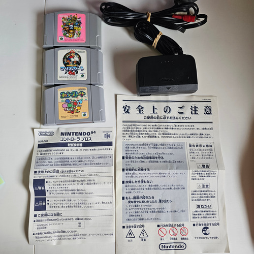 Nintendo 64 En Caja + 3 Juegos - Mod Rgb Region Free (Usado)