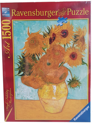 Rompecabezas Ravensburger - Los Girasoles Van Gogh 1500 Pz