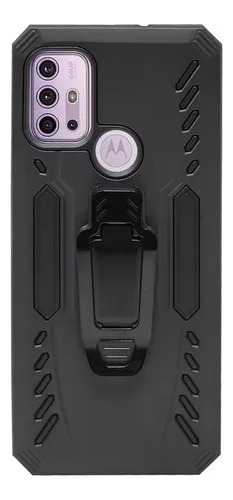 Funda Para Motorola Moto G30 / G10 Xt2129-2 Con Cristal 9d
