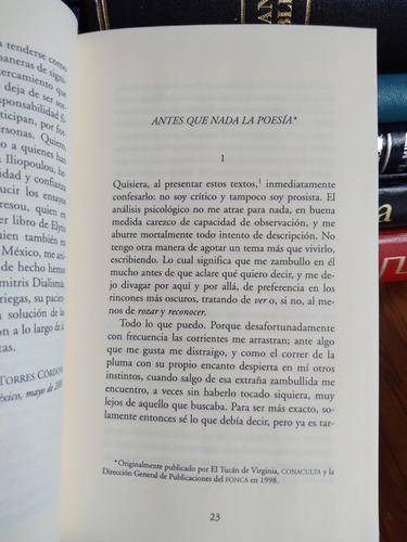 Prosa: Seis Ensayos